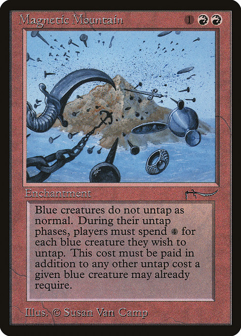 Magic the Gathering Card - Magnetic Mountain - MTG Circle