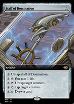 Magic the Gathering Card - Staff of Domination - MTG Circle