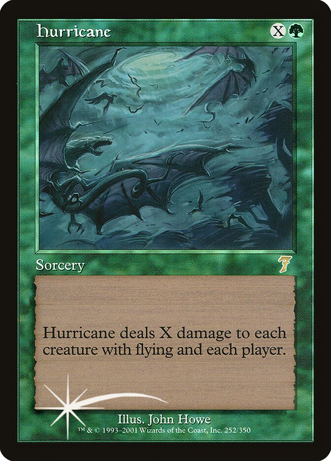 Magic the Gathering Card - Hurricane - MTG Circle