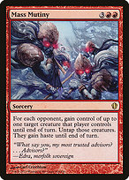 Magic the Gathering Card - Mass Mutiny - MTG Circle