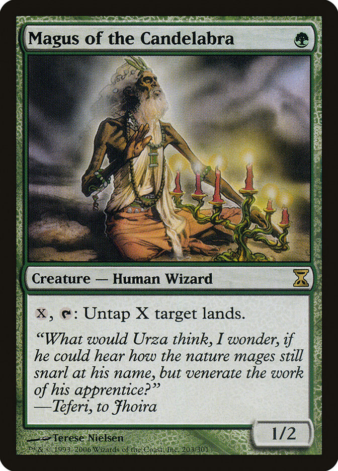 Magic the Gathering Card - Magus of the Candelabra - MTG Circle