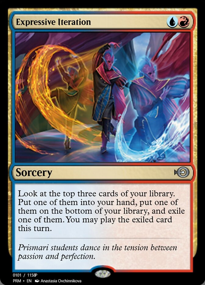 Magic the Gathering Card - Expressive Iteration - MTG Circle