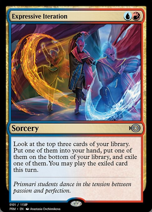 Magic the Gathering Card - Expressive Iteration - MTG Circle