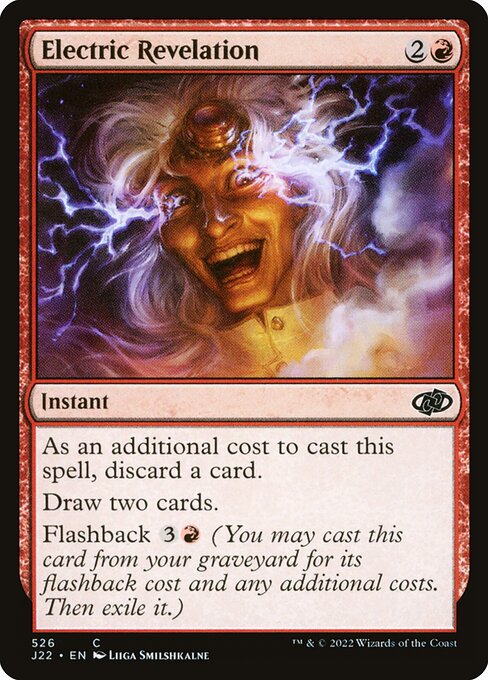 Magic the Gathering Card - Electric Revelation - MTG Circle