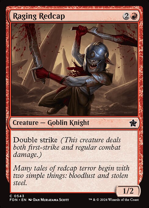 Magic the Gathering Card - Raging Redcap - MTG Circle