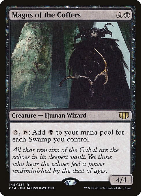 Magic the Gathering Card - Magus of the Coffers - MTG Circle