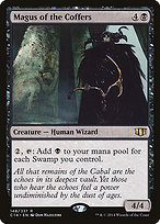 Magic the Gathering Card - Magus of the Coffers - MTG Circle