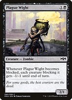 Magic the Gathering Card - Plague Wight - MTG Circle