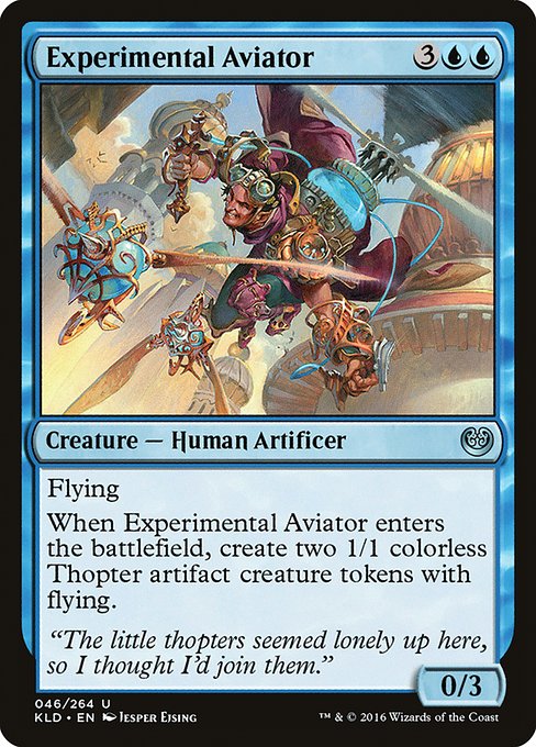Magic the Gathering Card - Experimental Aviator - MTG Circle