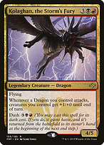 Magic the Gathering Card - Kolaghan, the Storm's Fury - MTG Circle