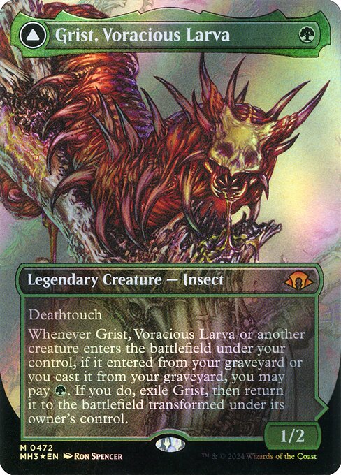 Magic the Gathering Card - Grist, Voracious Larva - MTG Circle