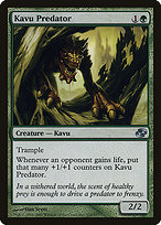 Magic the Gathering Card - Kavu Predator - MTG Circle
