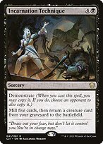 Magic the Gathering Card - Incarnation Technique - MTG Circle