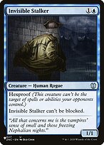 Magic the Gathering Card - Invisible Stalker - MTG Circle