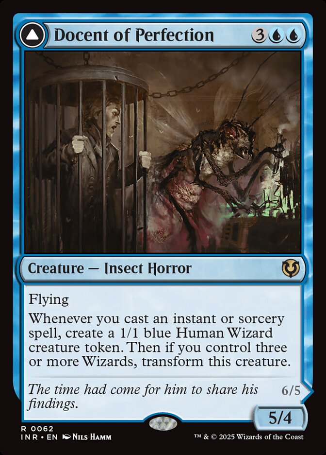 Magic the Gathering Card - Docent of Perfection - MTG Circle