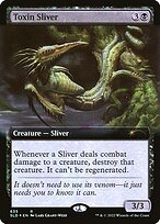 Magic the Gathering Card - Toxin Sliver - MTG Circle