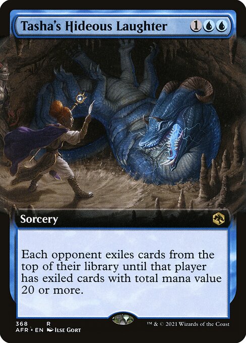 Magic the Gathering Card - Tasha's Hideous Laughter - MTG Circle