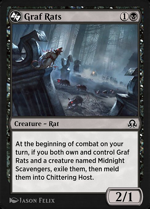 Magic the Gathering Card - Graf Rats - MTG Circle