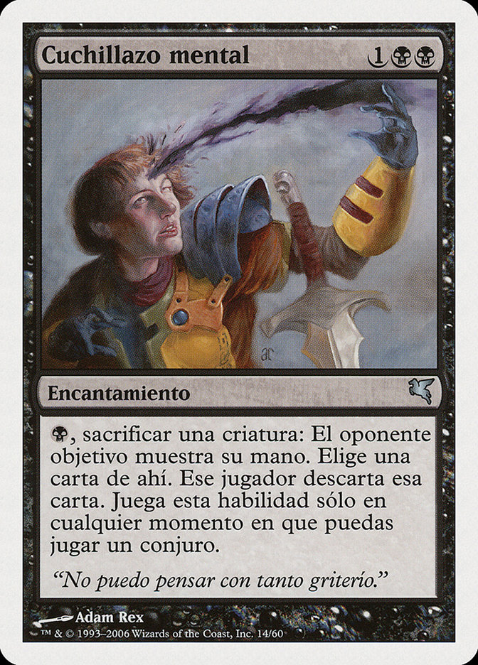 Magic the Gathering Card - Mind Slash - MTG Circle