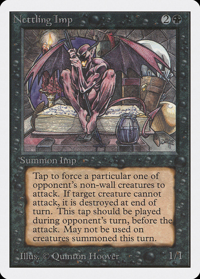 Magic the Gathering Card - Nettling Imp - MTG Circle