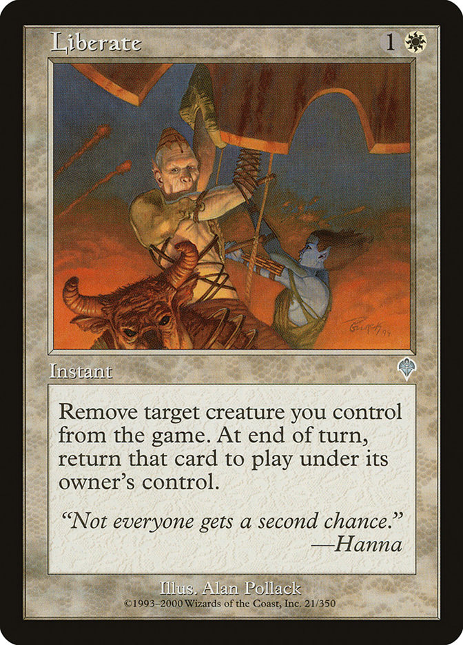 Magic the Gathering Card - Liberate - MTG Circle