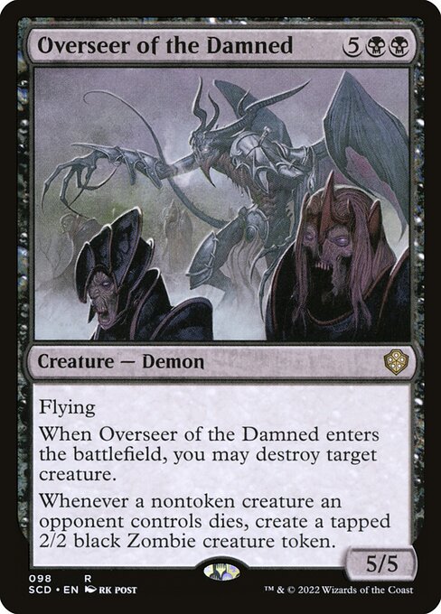 Magic the Gathering Card - Overseer of the Damned - MTG Circle