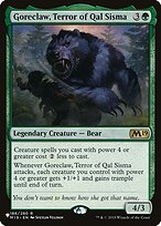 Magic the Gathering Card - Goreclaw, Terror of Qal Sisma - MTG Circle