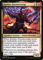 Magic the Gathering Card - Kardur, Doomscourge - MTG Circle