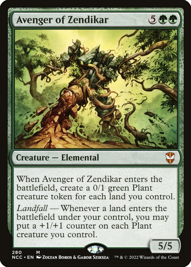Magic the Gathering Card - Avenger of Zendikar - MTG Circle