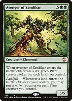Magic the Gathering Card - Avenger of Zendikar - MTG Circle