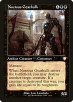 Magic the Gathering Card - Noxious Gearhulk - MTG Circle