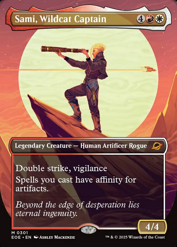 Magic the Gathering Card - Sami, Wildcat Captain - MTG Circle