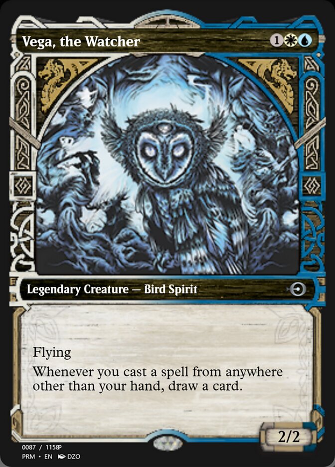Magic the Gathering Card - Vega, the Watcher - MTG Circle