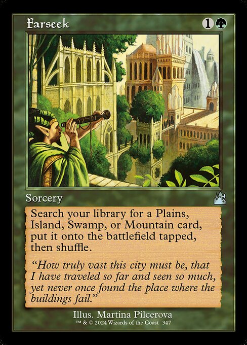 Magic the Gathering Card - Farseek - MTG Circle