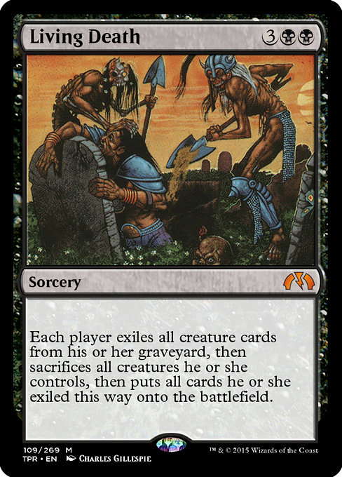 Magic the Gathering Card - Living Death - MTG Circle