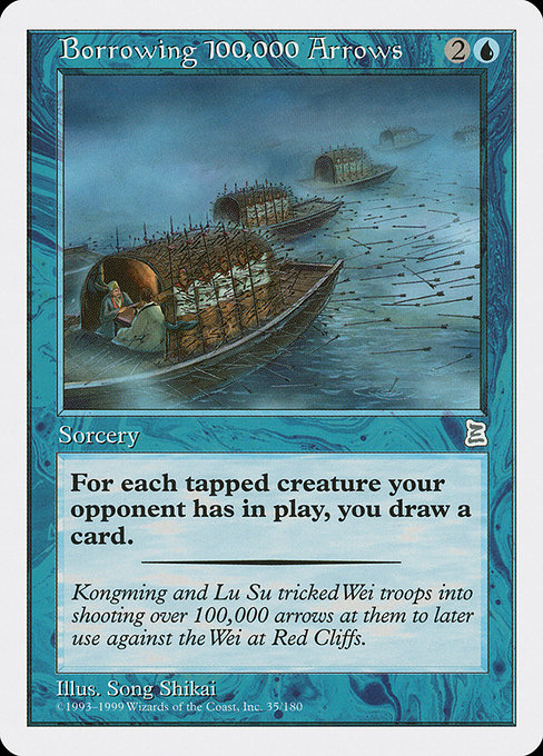 Magic the Gathering Card - Borrowing 100,000 Arrows - MTG Circle