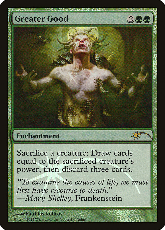 Magic the Gathering Card - Greater Good - MTG Circle