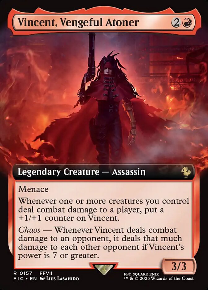 Magic the Gathering Card - Vincent, Vengeful Atoner - MTG Circle