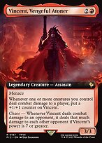Magic the Gathering Card - Vincent, Vengeful Atoner - MTG Circle