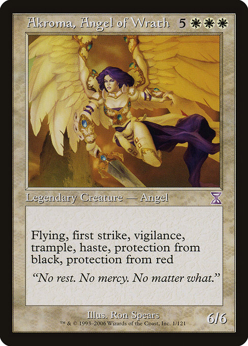 Magic the Gathering Card - Akroma, Angel of Wrath - MTG Circle