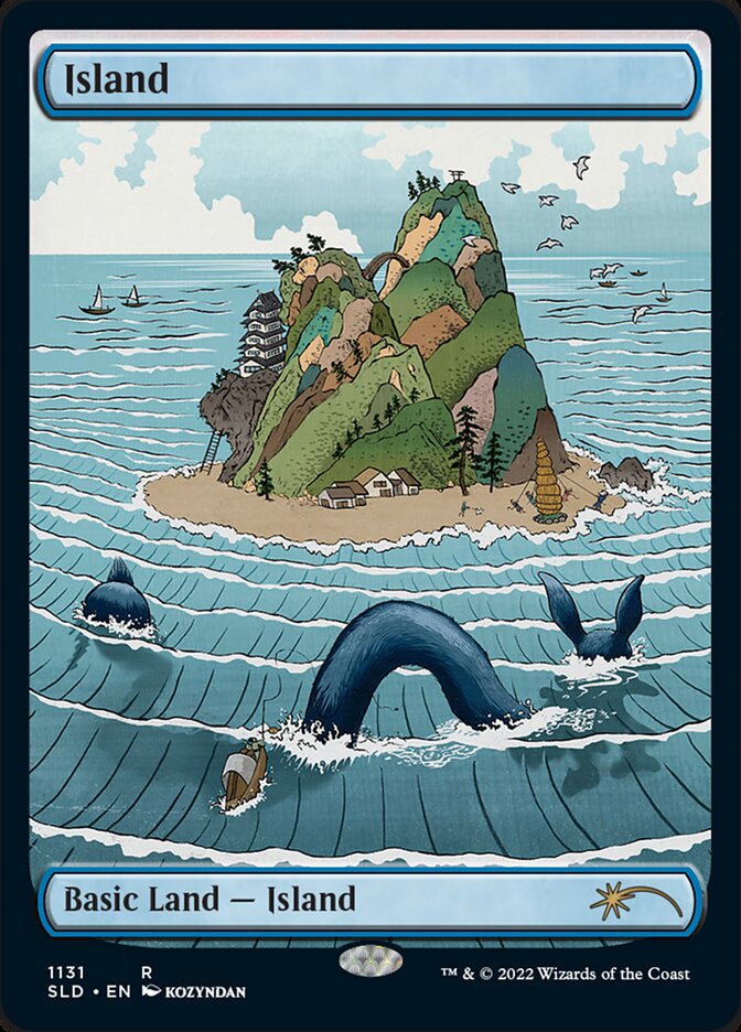 Magic the Gathering Card - Island - MTG Circle