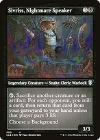 Magic the Gathering Card - Sivriss, Nightmare Speaker - MTG Circle