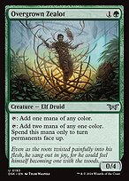 Magic the Gathering Card - Overgrown Zealot - MTG Circle