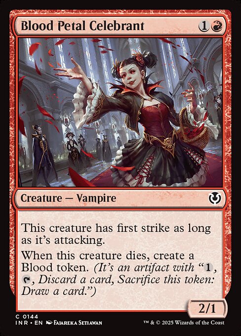 Magic the Gathering Card - Blood Petal Celebrant - MTG Circle