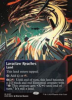 Magic the Gathering Card - Lavaclaw Reaches - MTG Circle