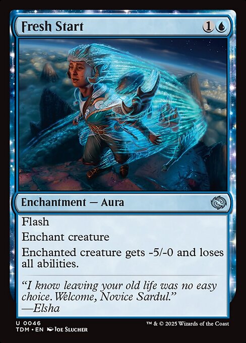 Magic the Gathering Card - Fresh Start - MTG Circle