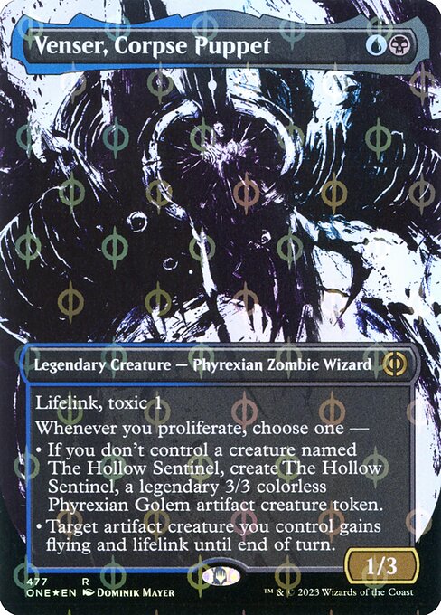 Magic the Gathering Card - Venser, Corpse Puppet - MTG Circle