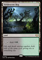 Magic the Gathering Card - Viridescent Bog - MTG Circle