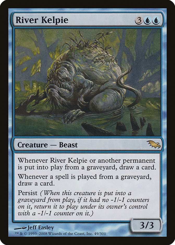 Magic the Gathering Card - River Kelpie - MTG Circle