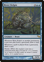 Magic the Gathering Card - River Kelpie - MTG Circle